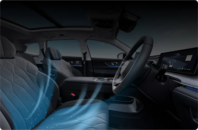 Bangku Depan Ventilated