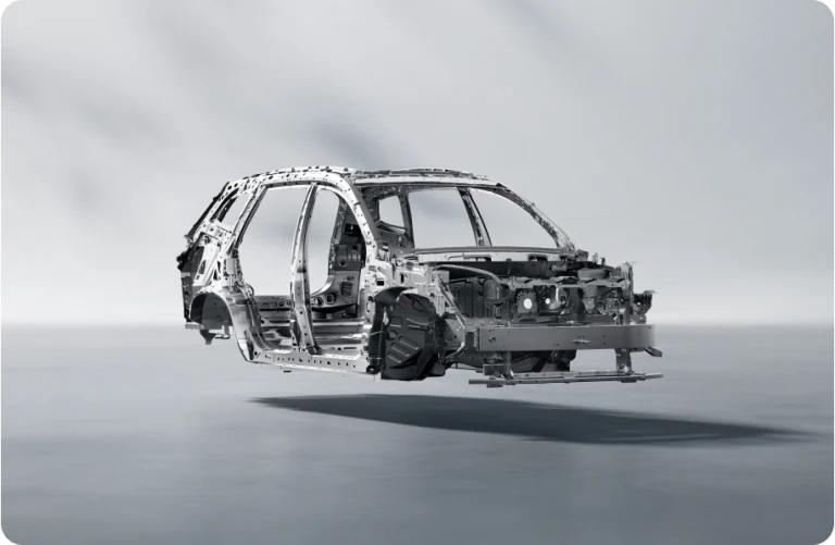 Body High-Strength Terintegrasi dengan T1X Platform