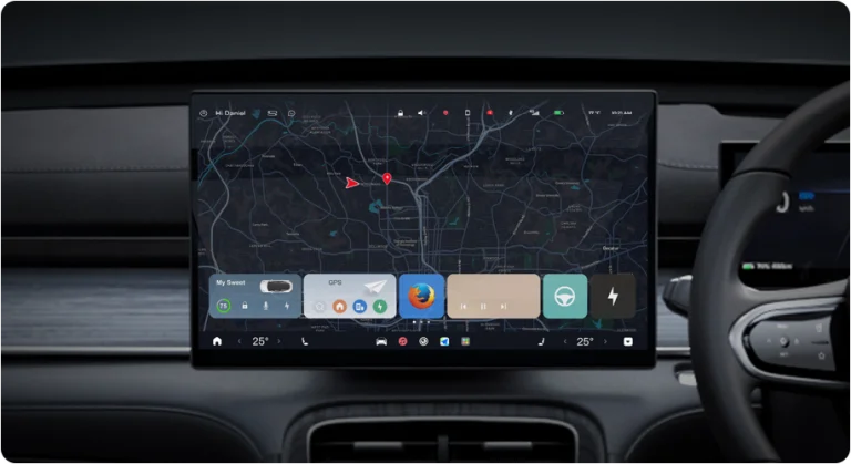 Konsol Kontrol Pusat dengan Layar 15.6 inci 2.5K High-Definition