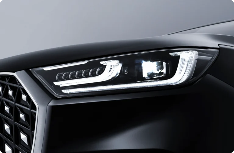 Lampu Depan LED dengan Welcome Home