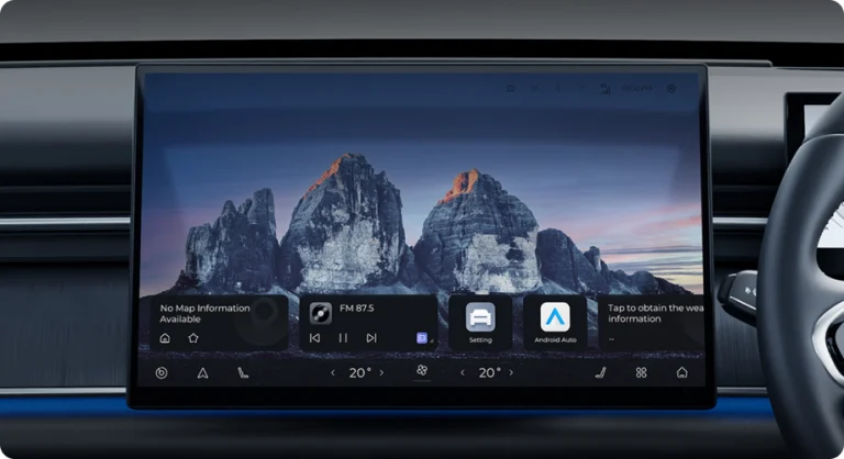 Konsol Kontrol Pusat dengan Layar 15.6 inci 2.5K high-definition
